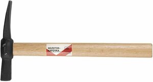 Молоток-кирочка 400 г деревянная ручка