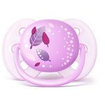 Пустышка силиконовая ортодонтическая Philips AVENT Ultra Soft SCF527/10, 0-6 мес - изображение