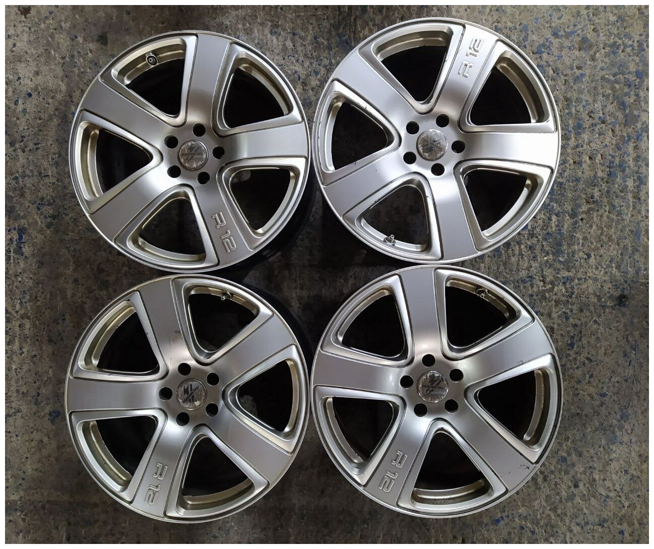 Колесные диски Fondmetal 9xR19/5x112 66.6 (Реплика)