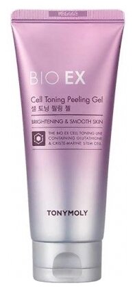 Пилинг-гель для лица антивозрастной Bio ex cell toning peeling gel TONYMOLY 120мл Cosmecca Korea Co. Ltd - фото №1