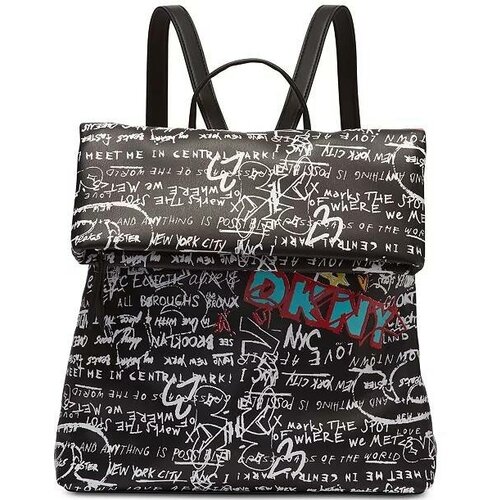 фото Рюкзак dkny tilly fold graffiti