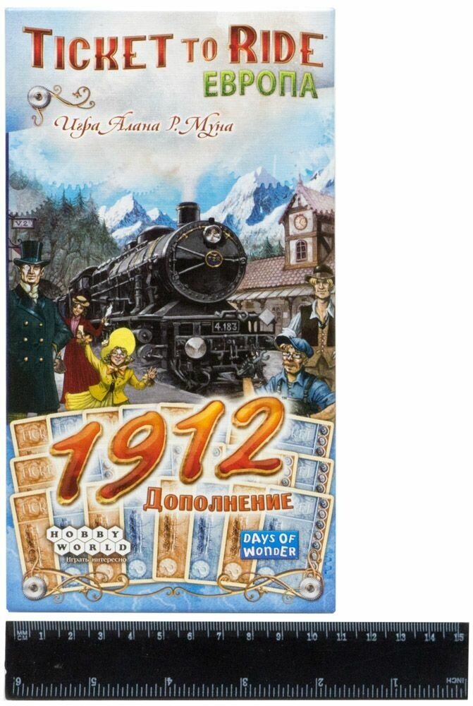 TICKET TO RIDE ЕВРОПА 1912 Настольная игра Hobby World - фото №20