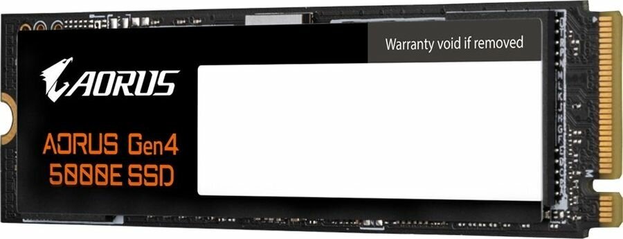 SSD накопитель GIGABYTE Aorus Gen4 5000E AG450E1024-G 1ТБ, M.2 2280, PCIe 4.0 x4, NVMe, M.2
