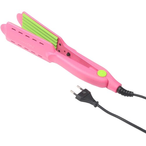 Щипцы-гофре Luazon LW-48 50 Вт керамическое покрытие 100х45 мм до 180 C розовые 896500₽