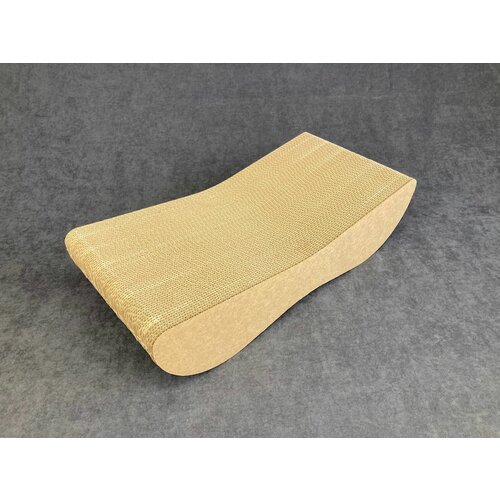 Когтеточка лежанка для кошек из картона / Sка-Эко / широкий размер 53 х 13 х 25 см