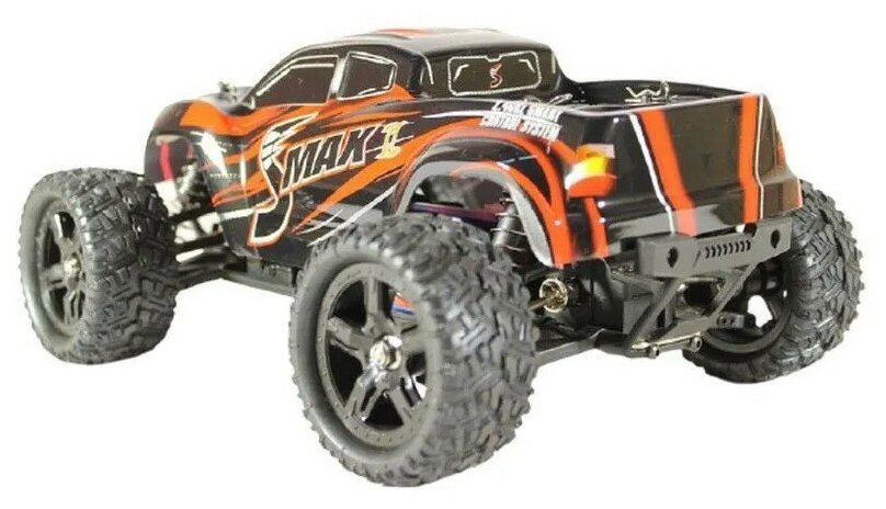 Радиоуправляемый монстр Remo Hobby SMAX V2.0 (красный) 4WD 2.4G 1/16 RTR