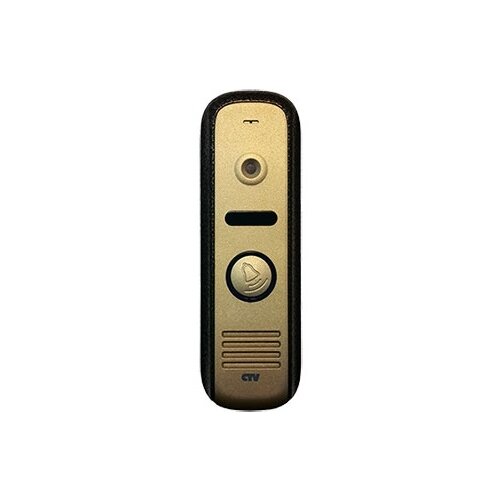 Вызывная (звонковая) панель на дверь CTV D1000HD бронза бронза ctv d1000hd r 3 красный вызывная панель 700 твл высокого разрешения для цветного видеодомофона
