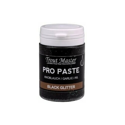 фото Паста форелевая trout master paste cheese black glitter spro