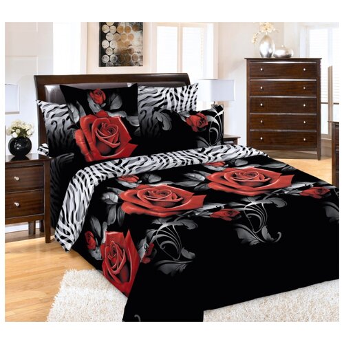 фото Постельное белье «танго 1», бязь (евро) текс-дизайн