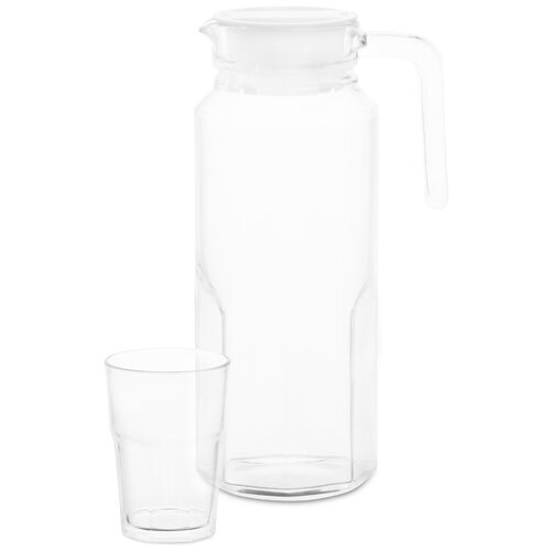 Набор Luminarc Tuff, кувшин, 6 стаканов 7 предметов 1.3 л прозрачный 6 7 1.3 л