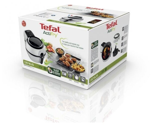 Аэрогриль Tefal ActiFry Genius FZ760030, 1350 Вт, 9 автоматических программам - фотография № 4