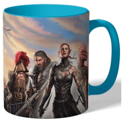 фото Кружка цветная для рыбаков знаю все рыбные места - рыба drabs