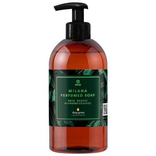 фото Мыло жидкое grass milana green