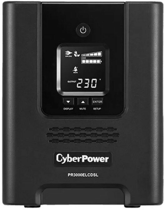 ИБП CyberPower PR3000ELCDSL 3000VA/2700W, black