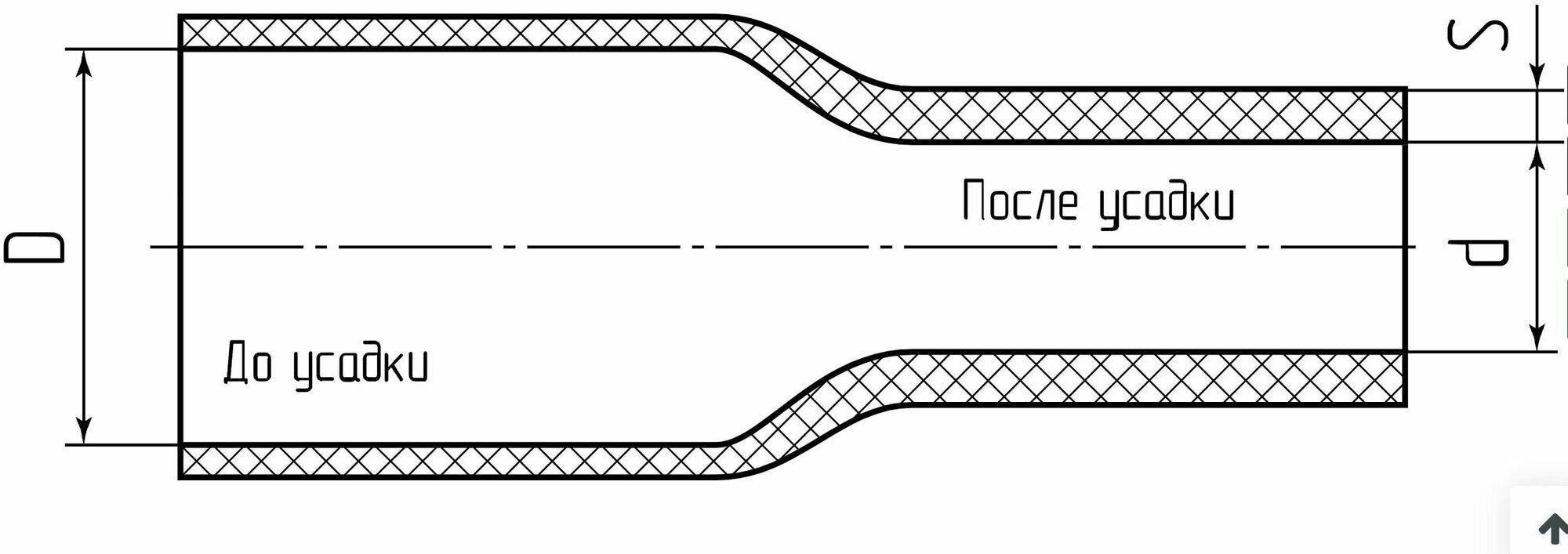 термоусадочная трубка с клеевым слоем черная 4,8/1,6 мм 10 шт по 1м. ТТК(3:1) - фотография № 2