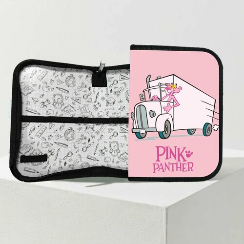 Пенал школьный Розовая пантера - The Pink Panther № 7 cute pink panther keychains creative bell style pink panther key chain cen and women car bags pendant accessories key ring