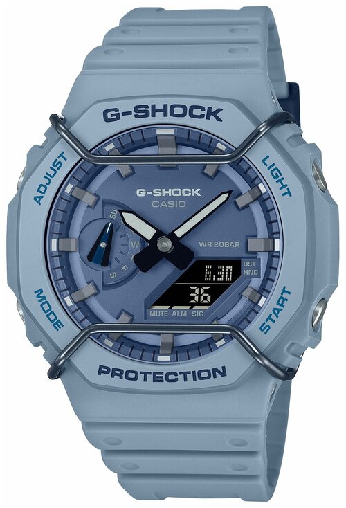 Наручные часы CASIO Наручные часы Casio G-Shock GA-2100PT-2A, синий