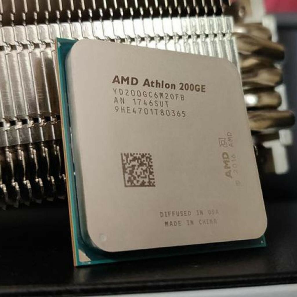 Процессор AMD Athlon 200GE AM4 2 x 3200 МГц