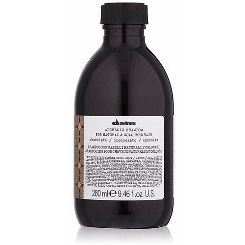 DAVINES Шампунь для натуральных и окрашенных волос Alchemic Shampoo For Natural And Coloured Hair (Chocolate)