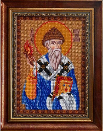 Изображение товара Набор для вышивания бисером Кроше ‘Спиридон’, 19*27 см, с бисером и схемой