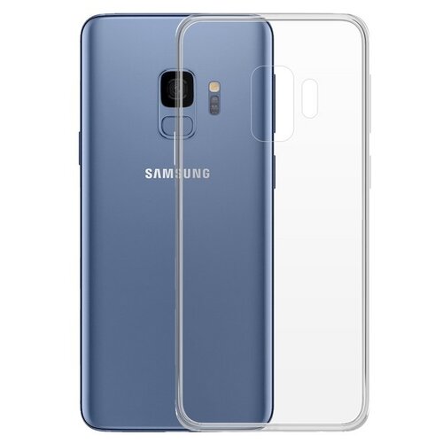фото Krutoff / накладка tpu для samsung galaxy s9 (самсунг галакси с9), прозрачная krutoff group