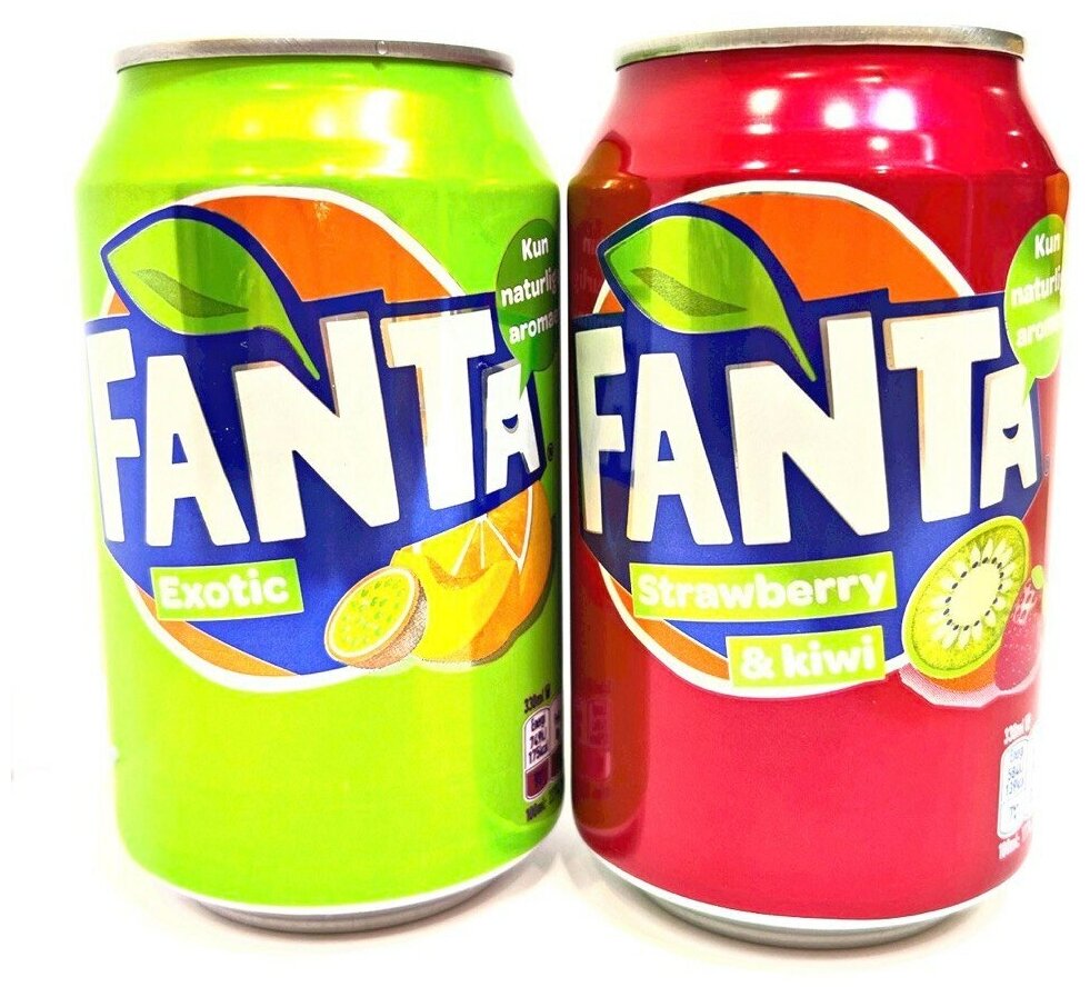 Газированный напиток Fanta (микс вкусов), 0.33 л - фотография № 3