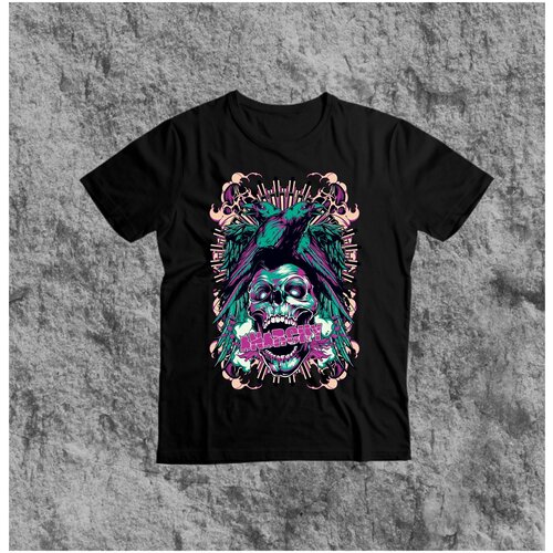 фото Футболка clim, размер 38, черный