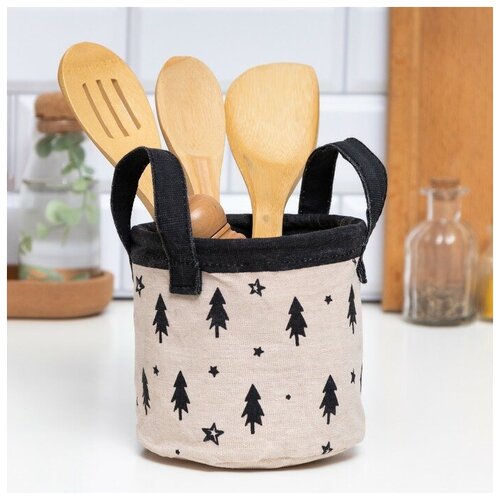 Текстильная корзинка Этель Warm winter 1214 см 934₽