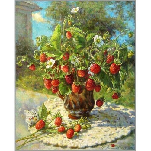 алмазная мозаика краски лета 40x30 см Алмазная мозаика Аромат лета 50*40 см, 45 цветов