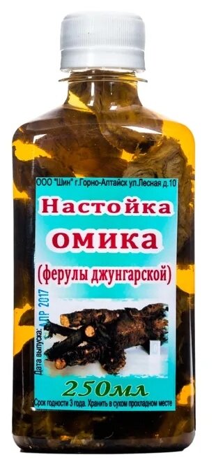 Настойка Фитоаптекарь Омика (ферула джунгарская)