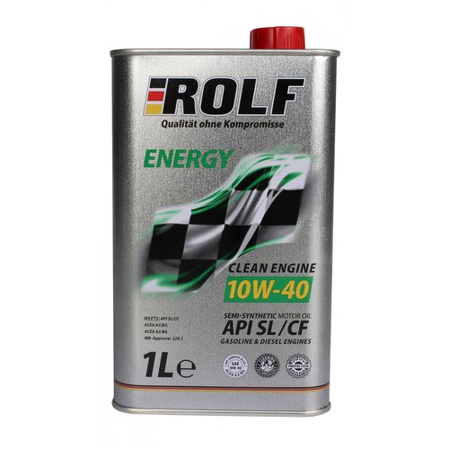 ROLF 10W40 Energy SL/CF п/с 1л (металл)