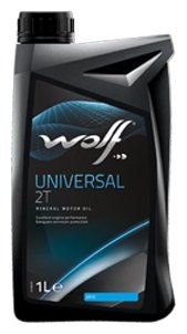 Масло для мототехники universal 2t 1l Wolf 8301605