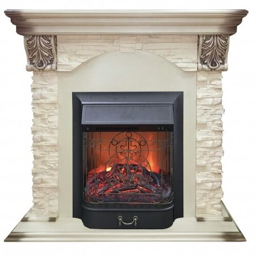 электрокамин realflame dublin lux std eug wt 615 с очагом 3d oregan Электрокамин Real Flame Dublin LUX 24 WT-615 с очагом Majestic Lux Black