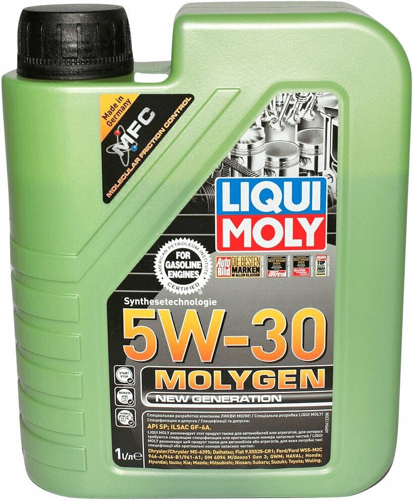 Масло моторное LIQUI MOLY Molygen New Generation 5W30 1л
