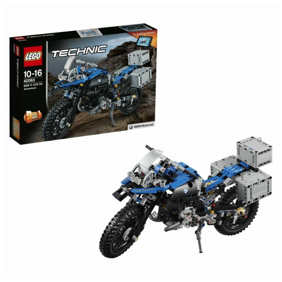 LEGO Technic Приключения на BMW R 1200 GS - фото №12