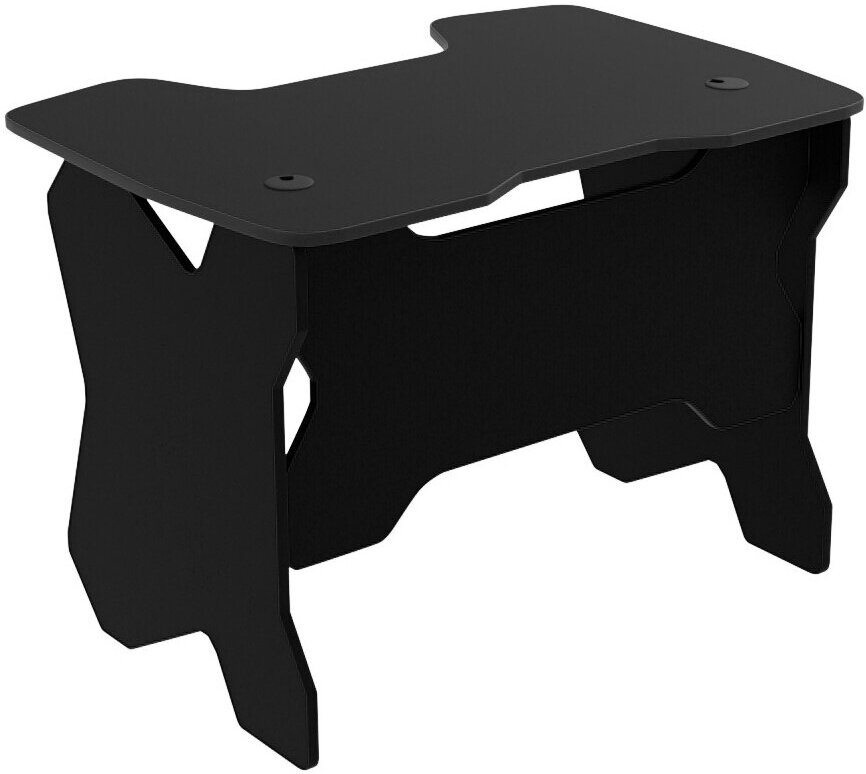 Стол компьютерный игровой геймерский Sky с подставками для системного блока и телефона, черный черный - фотография № 9