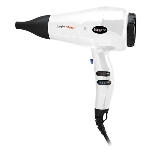 Фен Harizma Ionic Storm Белый 2000 Вт h10205-01 536500₽