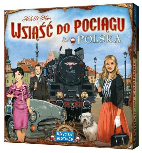 Настольная игра Ticket to Ride: Poland на английском языке