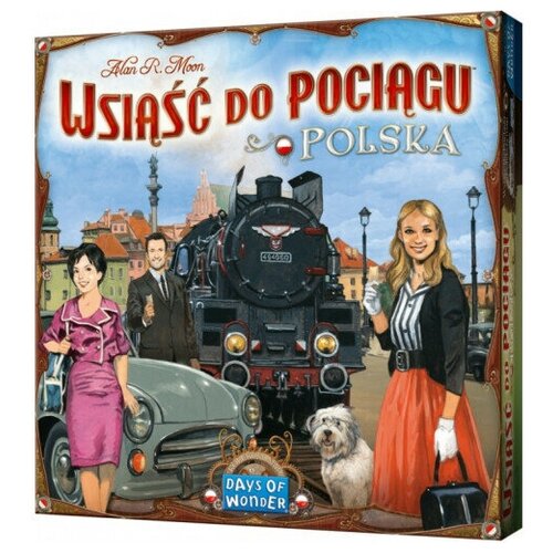 Настольная игра Ticket to Ride: Poland на английском языке