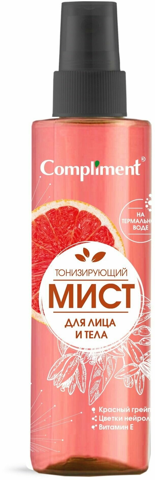 Compliment Тонизирующий Мист для лица и тела 250мл