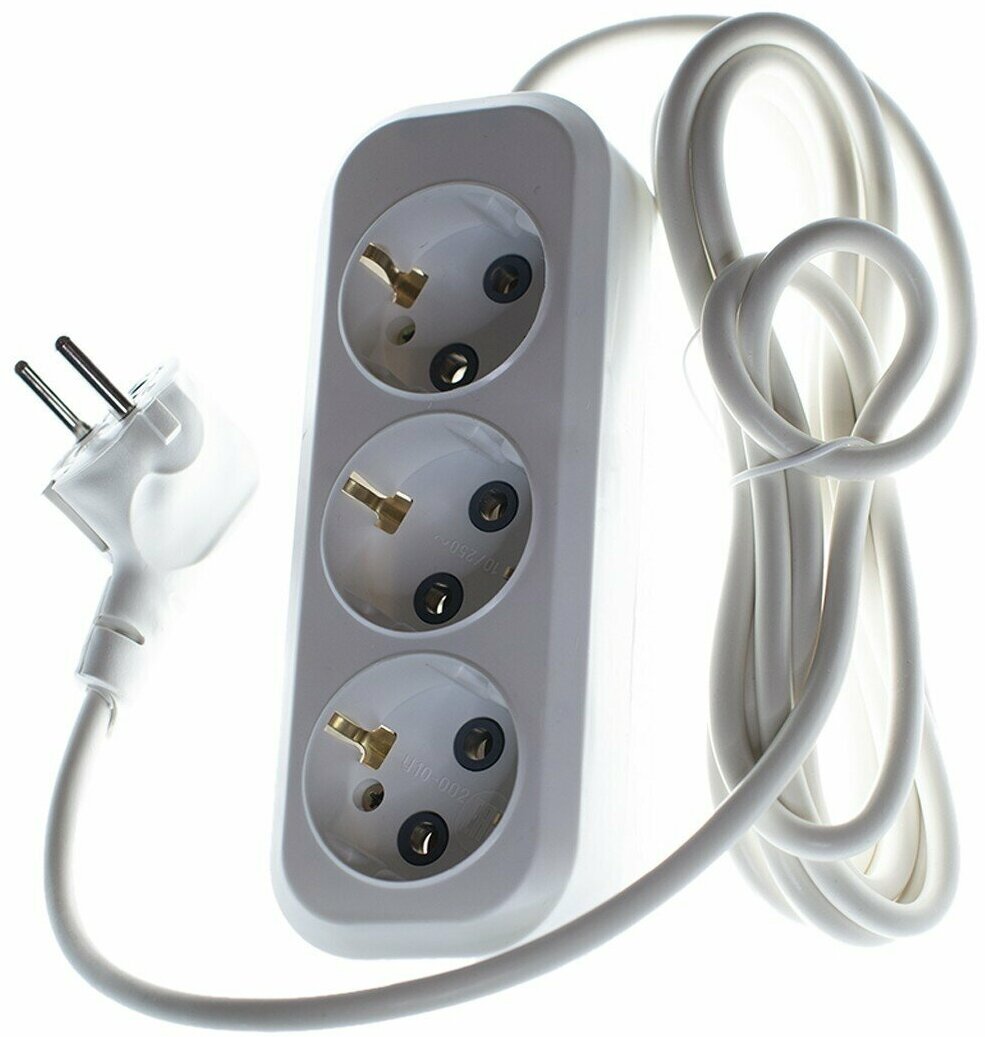 фото Удлинитель сетевой Mollen, с заземлением