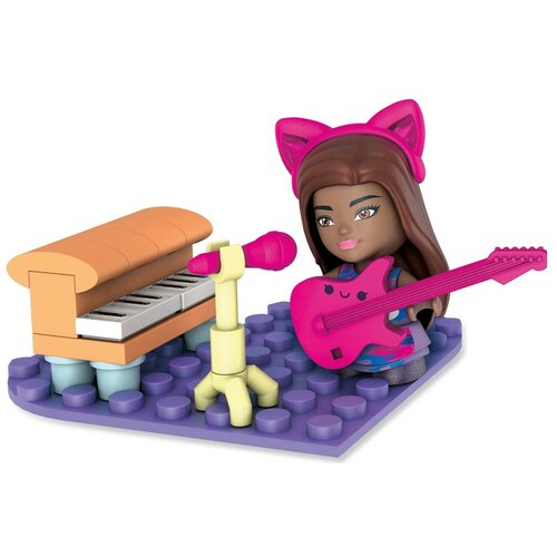 Набор игровой Mega Construx Barbie Ты можешь быть кем захочешь Музыкант GWR25