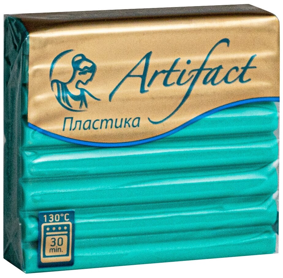 Полимерная глина Артефакт арт.8522 классический цв. лагуна 56 г