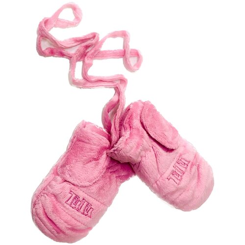 Варежки TuTu для девочек зимние, размер 13(0-2 лет), розовый