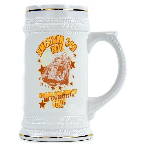фото Пивная кружка american car 1970 drabs
