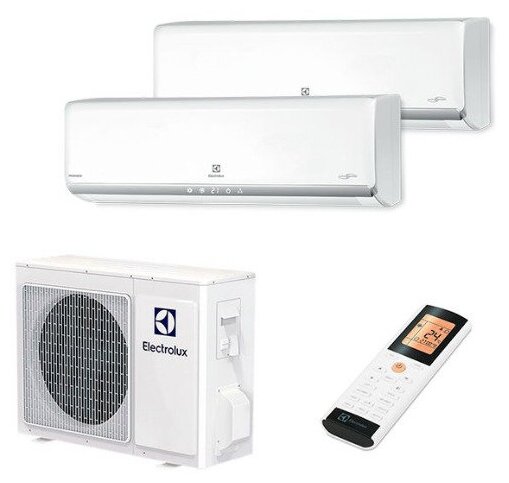 Мульти сплит-система на 2 комнаты Electrolux EACO/I-14 FMI-2/N8_ERP + EACS/I-07 HM FMI/N8_ERP Х2 - фотография № 1