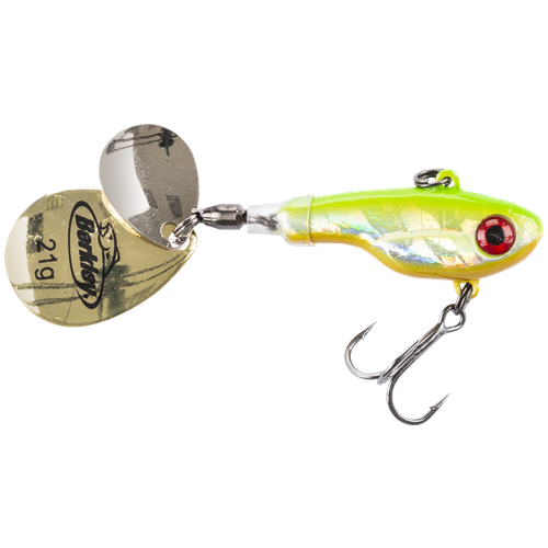 Berkley, Спинтейл Pulse Spintail, 6см, 9г, Candy Lime тейл спиннер columbia fishing tackle 15гр блесна для рыбалки блесна вращающаяся приманка на голавль язь окунь щука сом жерех судак