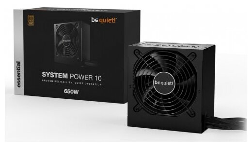 Блок питания BE Quiet! SYSTEM POWER 10 650W Bronze BN328