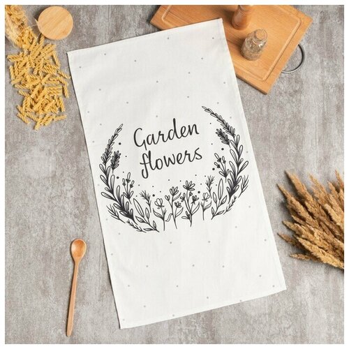 Полотенце кухонное 40x73 cм Саржа Хлопок 607₽