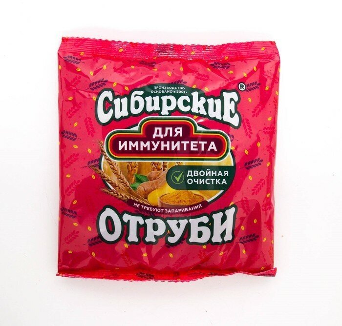 Отруби Сибирские для Иммунитета, 200 г